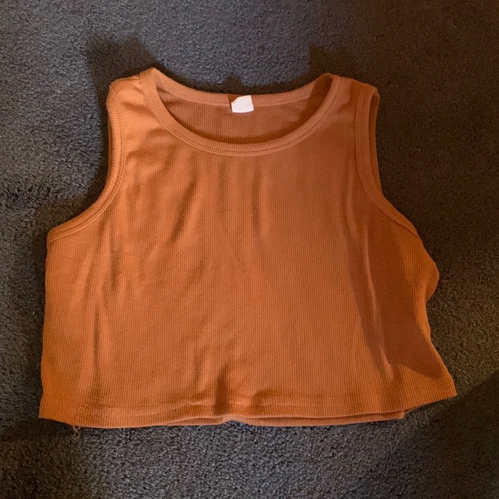girls shein crop top size 12-13